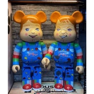 authentic 1000% chucky and good guy set bearbrick be@rbrick
