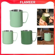 [Flameer] Milk Frothing Pitcher,Stainless Steel Milk Cup,Latte Art Pitcher,Cup,Milk Frothing Cup for