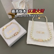Dior 210465  项链  cd项链 珍珠项链 珍珠choker