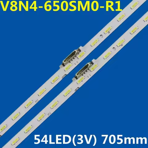 3VLED Strip For V8N4-650SM0-R1 BN96-46032A LM41-00610A UN65NU7100 UN65RU740D UN65RU800D UN65RU7100 U