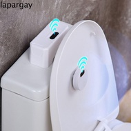 LAPARGAY Automatic Toilet Flush Button, External Infrared Induction Toilet Flusher, Smart Home Kit Touchless Waterproof Splash-proof Smart Toilet Flushing Sensor Elderly
