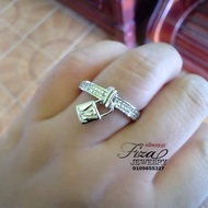 cincin perempuan silver925 (s925), dangling ring original silver925 ( perak925 )