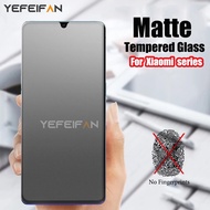 Matte Glass for Redmi Note 12S Tempered Glass Xiaomi POCO F5 X5 Pro 5G M5S M5 X4 F4 GT Pro 5G C40 Redmi 12C A2 A1 Plus 10A Note 12 11 Pro+ 5G 11S Anti-fingerprint screen protector