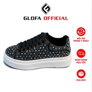 GLOFA Men's Sports Shoes - G71, High Quality Men's Shoes with Stones in 2 Personalized Colors, Soft 