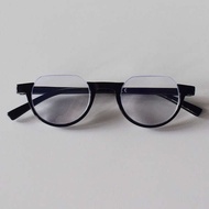 bayonetta glasses anti rad replaceable lens eyeglasses frames bayonetta glasses Low Lower Half Frame