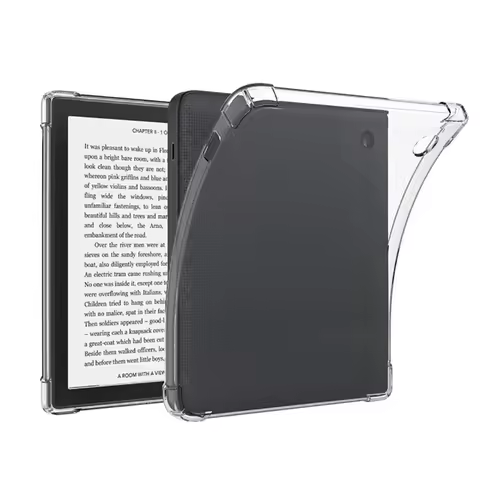 Soft TPU Case For Rakuten Kobo Libra/Clara Colour BW 2024 7" eReader Slim Lightweight Transparent Si