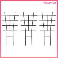 uiran  Plant Trellis Indoor T-shaped Flower Stand Pots Climbing Support Stake Rack Mini Plants Rose 3 Pcs