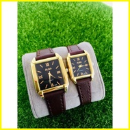 ⚽︎ ♕ ☬ ALBA  Leather Watch For Men And Women Hig Quality No Free Box L073