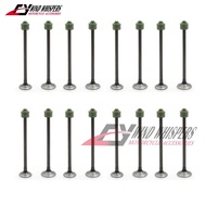 16XPCS Motorcycle Intake Outlet Valves / Oil Seal Kit For HONDA CBR250 CBR 250 MC17 MC19 MC22 CB250 
