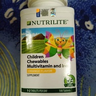 Multivitamin & Iron Chewable Kids Amway (with free gift 🎁)