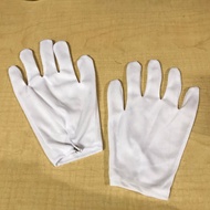 NEW VIORANO - Sarung Tangan Putih Paskibra Agustusan Sarung Tangan Kain Pengantin Pria Wanita Bisa U
