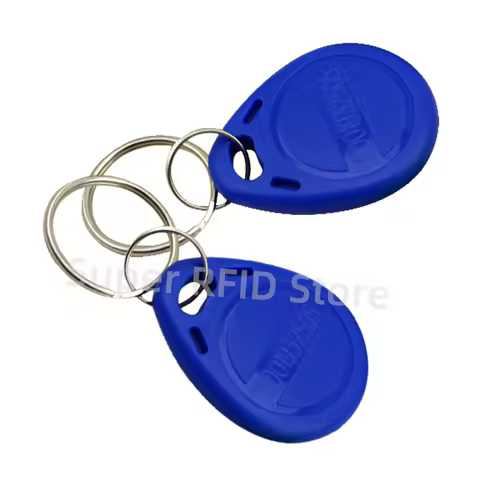 RFID Keyfob125KHz Read-Only TK4100 EM4100 Proximity Smart Access Control ID Keychain Token Tag Acces