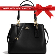 Coach Handbag In Gift Box Crossbody Bag In Gift Box Minetta Crossbody In Crossgrain Leather Black / Gold # F57847