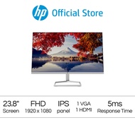 HP M24F Silver Monitor - 23.8 FHD - IPS Display - 3 Sided Micro-Edge Bezel - 7ms GtG - 75Hz - Anti Glare - 3 Years Warranty - Gaming - Business - Office - HDMI - VGA