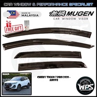 Chery Tiggo 7 Pro 2020 - Above WPS Mugen Door Visor (Free 3M Primer)