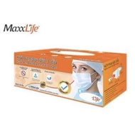 👑 Maxxlife Mask 👑หน้ากากอนามัย ทางการแพทย์ หน้ากาก ปิดจมูก 3 ชั้น จำนวน 1 กล่อง