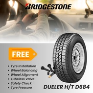 NEW TYRE 265/60R18 DUELER H/T D684 BRIDGESTONE WITH INSTALLATION