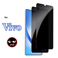 Privacy Clear Tempered Glass Film For Vivo V2030 V2028 V2027 V2026 V2025 V2022 V2020A V2009A V2002A 