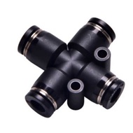 Jinli Air Compressor Machinery Hardware * Yadeke Airtac Four-Way Connector Quick PZG Plug Type Press