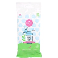 Dapple Baby Plant-Based Breast Pump Wipes, Fragrance Free, 25 Wipes
