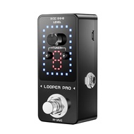 M-VAVE Looper Pro guitar điện hiệu ứng Bàn đạp Looper dụng cụ điện phổ quát hiệu ứng bàn đạp phụ kiệ
