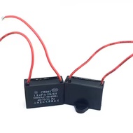10pcs CBB61 Capacitor 1-6UF 500V Fan Starting Replacement Repair for Ceiling Fan Range Hood