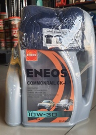น้ำมันเครื่องดีเซล คอมมอนเรล แท้ eneos commonrail CK4 10w30 6+1ลิตร (มีหน้าร้าน ค่าส่งถูก)