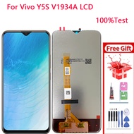 LCD Display For Vivo Y5s V1934A Touch Screen Digitizer Assembly With Frame Replacement Parts