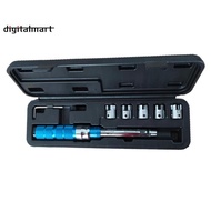 7PCS Drive Click Torque Wrench Set 2-10 NM Spoke Torque Wrench Steel Torque Wrench Set 2-10 NM with 