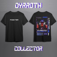 T-shirt HERO MOBILE LEGEND DYRROTH FIGHTER FULL SKIN Cool // MLBB T-Shirt // ML T-Shirt