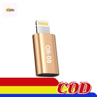 OTG Micro USB to Adapter iphone [COD] OTG Splitter Micro Usb To Appleiphone Iron Plug n Play
