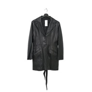 Back to Green-皮衣外套 短大衣 L-05//vintage Leather Jacket