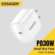 Essager pd30w Loại C Bộ sạc sạc nhanh PD/QC 3.0 sạc nhanh sạc du lịch cho iphone16 15 14-6 Samsung H