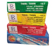 THHN THWN Stranded Electrical Wire 14/7 2.0mm 12/7 3.5mm 10/7 5.5mm 8/7 8.0mm Boston  (Per Meter)