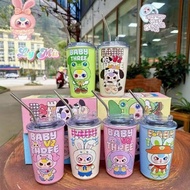 Southeast Asia Labuwa Three-Year-Old Thermos Cup Straw Cup Stainless Steel Cold Insulation Thermos C