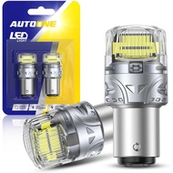 AUTOONE Upgraded 1157 LED Bulb White, 500% Super Bright & 6000k, 2057 2357 7528 BAY15D LED Replaceme