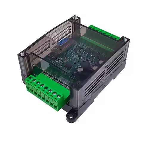 1 Pc FX2N-10MT 10MR PLC Industrial Control Board Programmable Logical Controller DC Transistor Modul