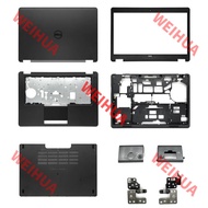 For Dell Latitude E5450 5450 14"Laptop Top Case Front Bezel Hinges Palmrest Bottom Case Black LCD Ba