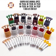 FRUIT CAKE STICK FORK / TiGER COW CHARACTER FRUIT FORK / FRUIT FORK / CUTE ANIMAL CAKE FORK