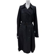 成色極佳☆PRADA 2023款 292172 Re-Nylon 三角 Logo 繫帶風衣 黑色 40碼 義大利製 正品女款