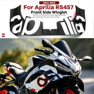 RS457 Side Stablizer Wing GP Decorative Front Fairing Winglet Air Spoiler For Aprilia RS457 RS457 20