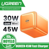 UGREEN 45W Fast Charger Compact USB C Fast Charger PD3.0 GaN Charger