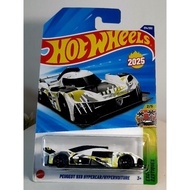 HOT WHEELS - PEUGEOT 9X8 HYPERCAR (2025, WHITE)