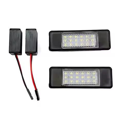 2pcs License Plate Light Fit for Mercedes-Benz W639 Vito Viano W906 Sprinter