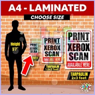 Print Xerox Scan Signage for Business ☫ ﹊