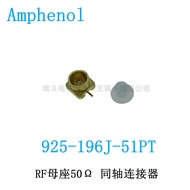 Amphenol 925-196J-51PT RF Soket Wanita 50Ω Penyambung Sepaksi 925-196J-51PT