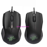 Signo Socio เมาส์ ออพติคอม เกมมิ่ง Optical Mouse USB  MO-98 Mo-99 Black สีดำ