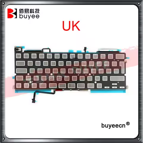 Laptop New A2289 US UK Keyboard backlight for MacBook Pro Retina 13" A2289 US UK English Keyboard ba