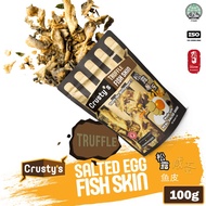 Crusty's Truffle Salted Egg Fish Skin (80g Packet)