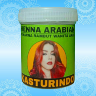 Henna Hena Pewarna Rambut Arab Warna Merah Maroon